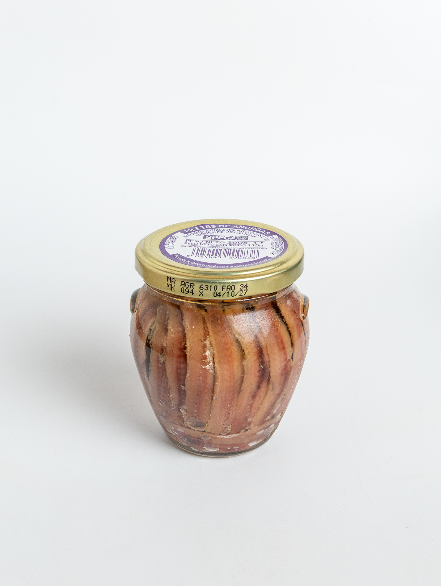 FRATELLO-11 Anchoas en Aceite Alimentha 200 g - Imagen 1