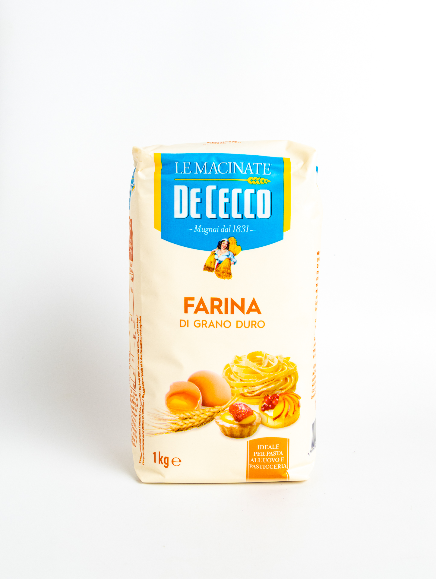 FRATELLO-125 Harina de trigo duro de cecco 10 x 1 KG - Imagen 1