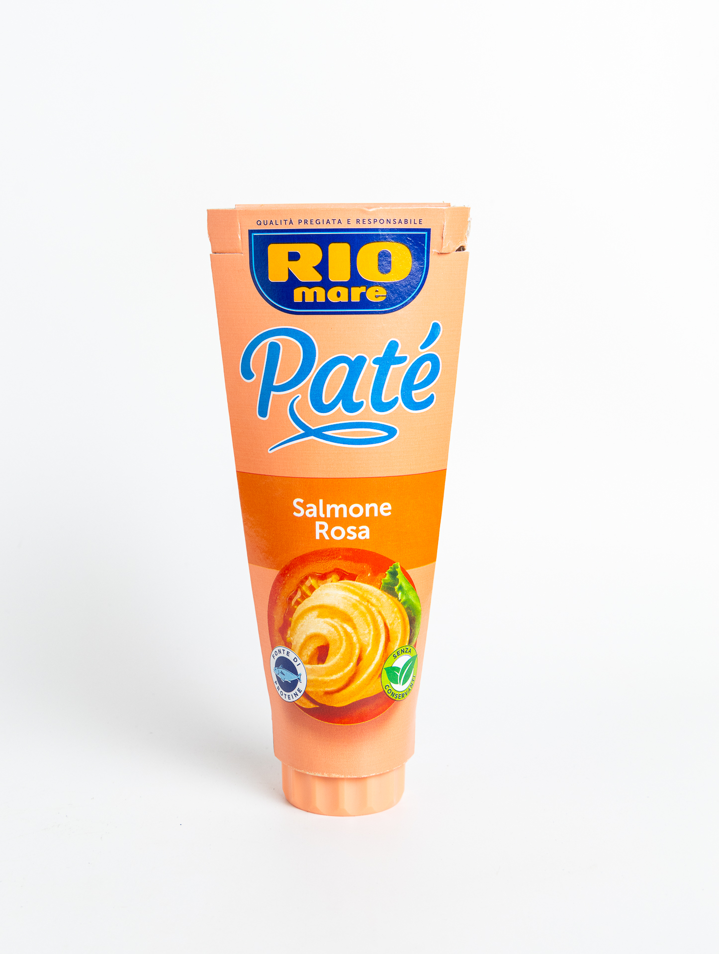 FRATELLO-36 Paté de Salmón Rio Mare - Imagen 1