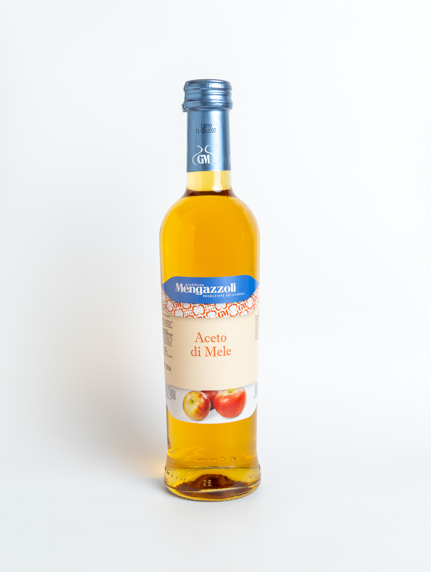 FRATELLO-57 Mengazzoli vinagre de manzana 5% 6 x 500 ML - Imagen 1
